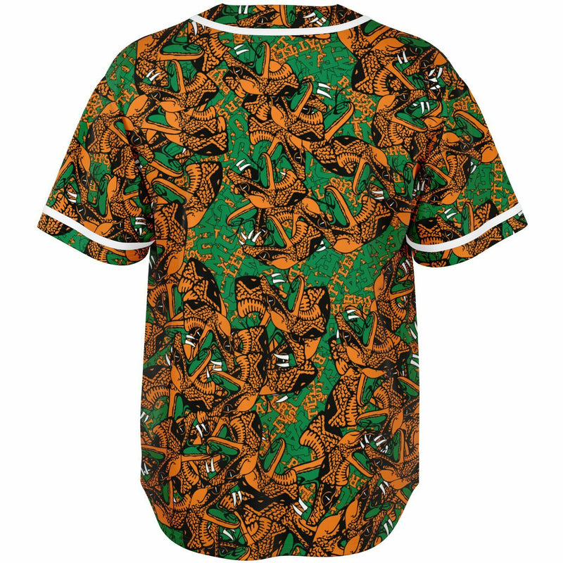 Famu Rattlers Baseball Jersey - AOP v6636