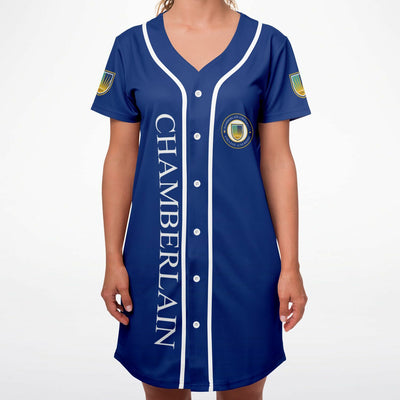 Chamberlain Baseball Jersey Dress - v5119