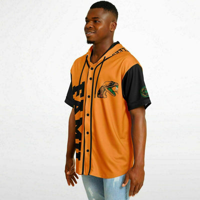 Famu Rattlers Hooded Baseball Jersey - AOP v6625