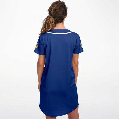 Chamberlain Baseball Jersey Dress - v5119