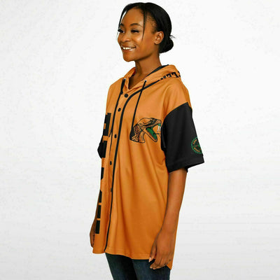 Famu Rattlers Hooded Baseball Jersey - AOP v6625