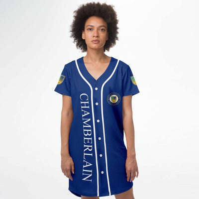 Chamberlain Baseball Jersey Dress - v5119