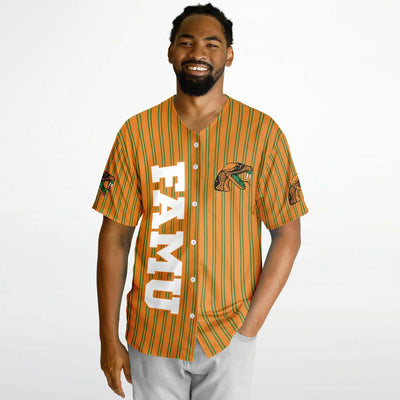 Famu Rattlers Reversible Baseball Jersey v2146