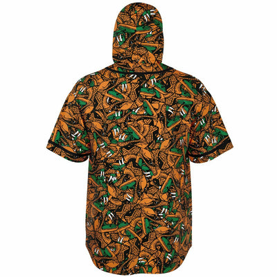 Famu Rattlers Hooded Baseball Jersey - AOP v6618