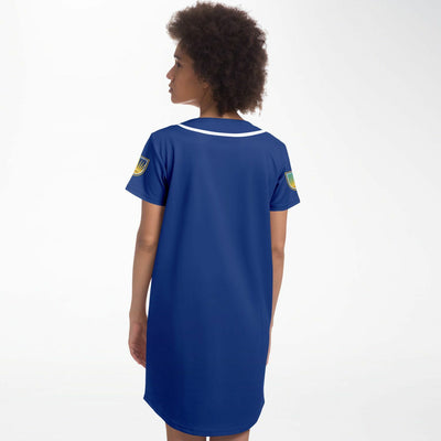 Chamberlain Baseball Jersey Dress - v5119