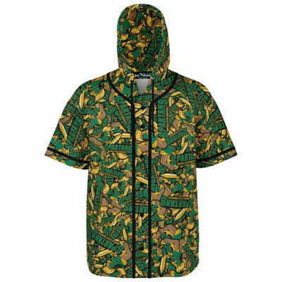 Norfolk State Spartans Hooded Baseball Jersey - AOP v6623