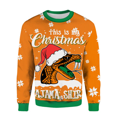 Famu Rattlers My Christmas Sweater Full AOP v3151Kids & Adult)