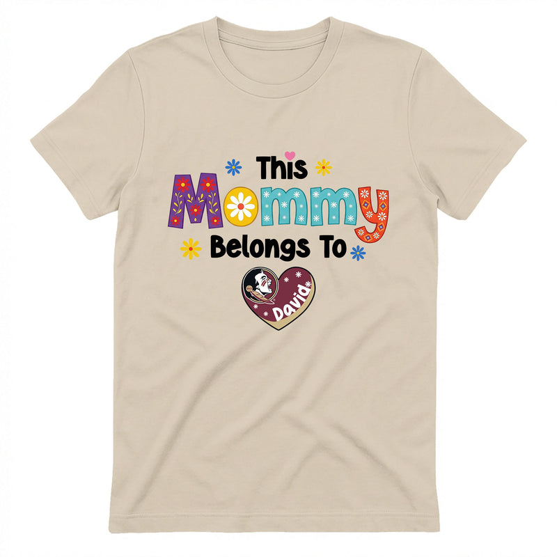 Florida State Mom day Belongs to Unisex T-Shirt v7138