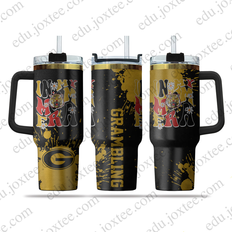 Grambling 40oz Golden Tumbler– Printed v6647