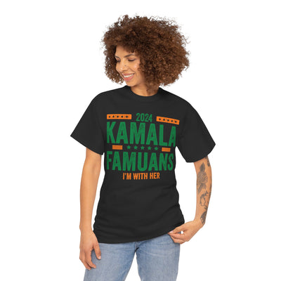 Kamala Harris Famu Famuans I'm With Her 2024 Unisex T-Shirt