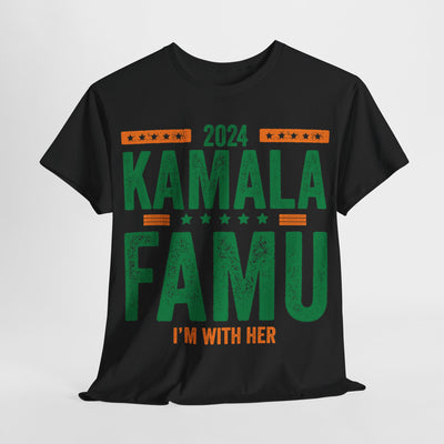 Kamala Harris Famu Famuans I'm With Her 2024 Unisex T-Shirt