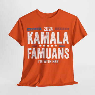 Kamala Harris Famu Famuans I'm With Her 2024 Unisex T-Shirt