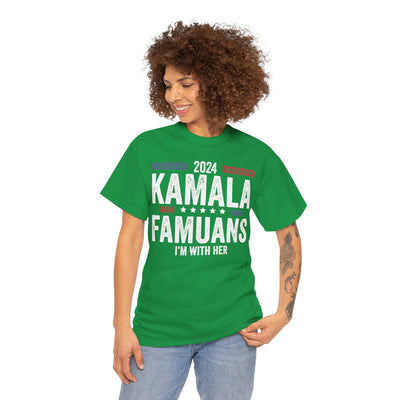 Kamala Harris Famu Famuans I'm With Her 2024 Unisex T-Shirt