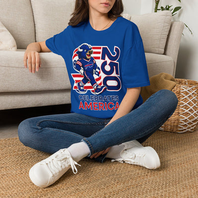 Buff Bill 250 Years Unisex T-Shirt v7128