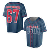 Howard Bison  Baseball Jersey All-Over-Print v1322