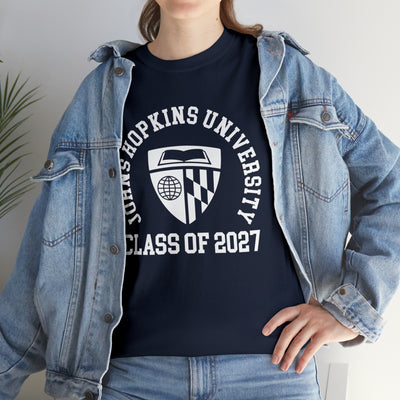 Johns Hopkins University Class of Customized [Years] Navy T-Shirt/Hoodie