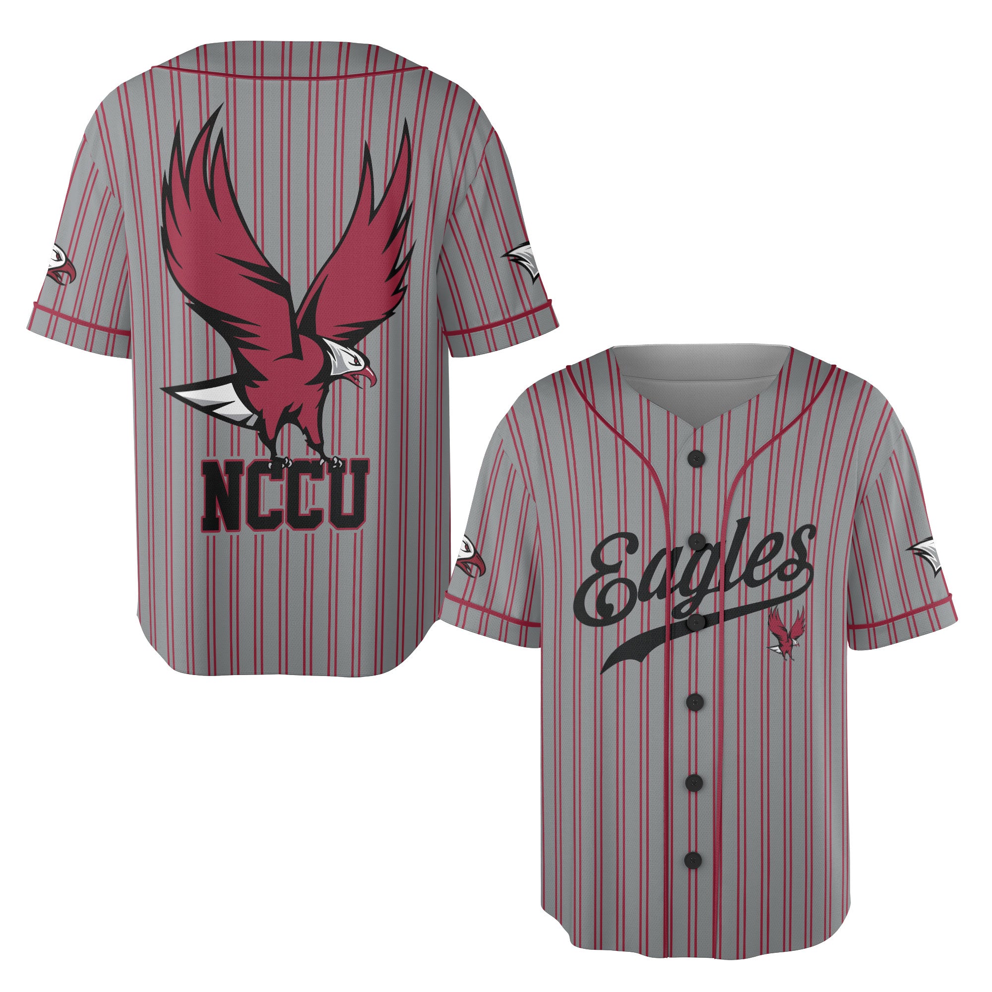 NCCU Eagles Baseball Jersey All-Over-Print - joxtee