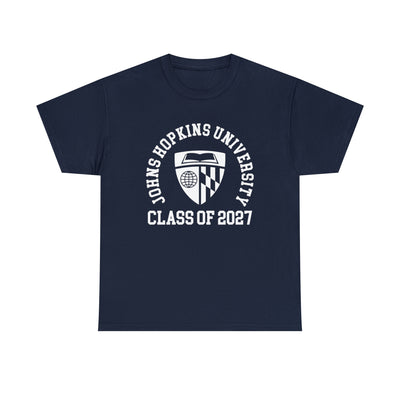 Johns Hopkins University Class of Customized [Years] Navy T-Shirt/Hoodie