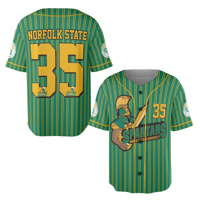 Norfolk State Spartans  Baseball Jersey All-Over-Print v1210