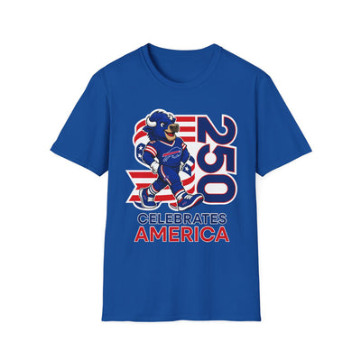 Buff Bill 250 Years Unisex T-Shirt v7128