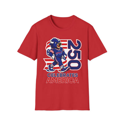 Buff Bill 250 Years Unisex T-Shirt v7128