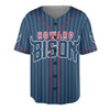 Howard Bison  Baseball Jersey All-Over-Print v1322