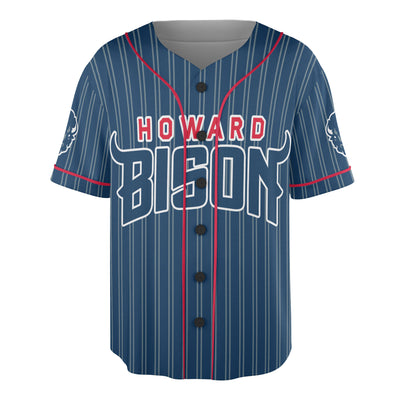 Howard Bison  Baseball Jersey All-Over-Print v1322