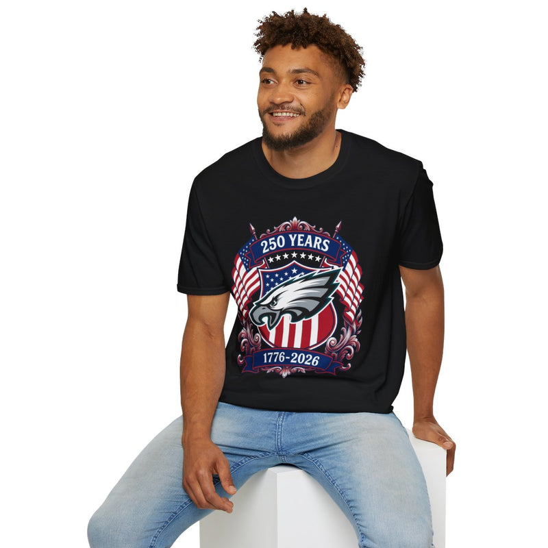 Phil Eagles 250 Years Unisex T-Shirt v7127