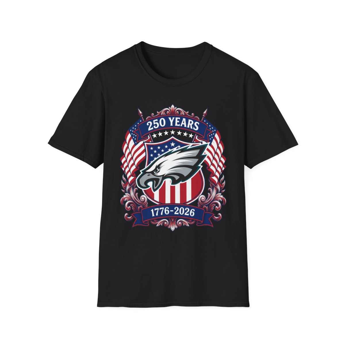 Phil Eagles 250 Years Unisex T-Shirt v7127