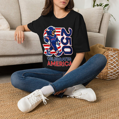 Buff Bill 250 Years Unisex T-Shirt v7128