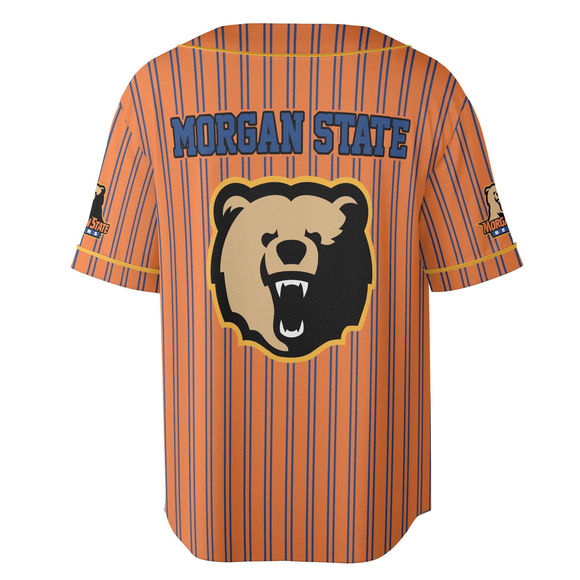 Morgan State Bears Baseball Jersey All-Over-Print - joxtee