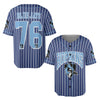 Johns Hopkins Blue Jays  Baseball Jersey All-Over-Print v1524