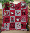 NCCU Eagles Quilt Blanket v1344