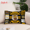 Grambling Throw Pillows & Cases Rectangle Printed v6699