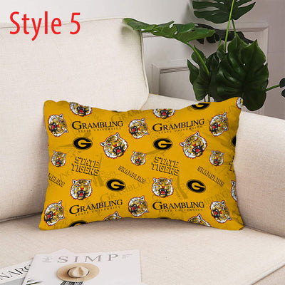 Grambling Throw Pillows & Cases Rectangle Printed v6699