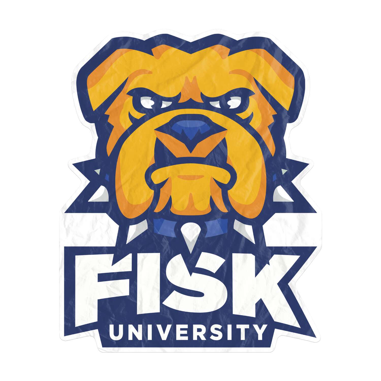 Fisk Bulldogs beach towel v4565