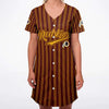 Wa Redskins Baseball Jersey Dress v4245