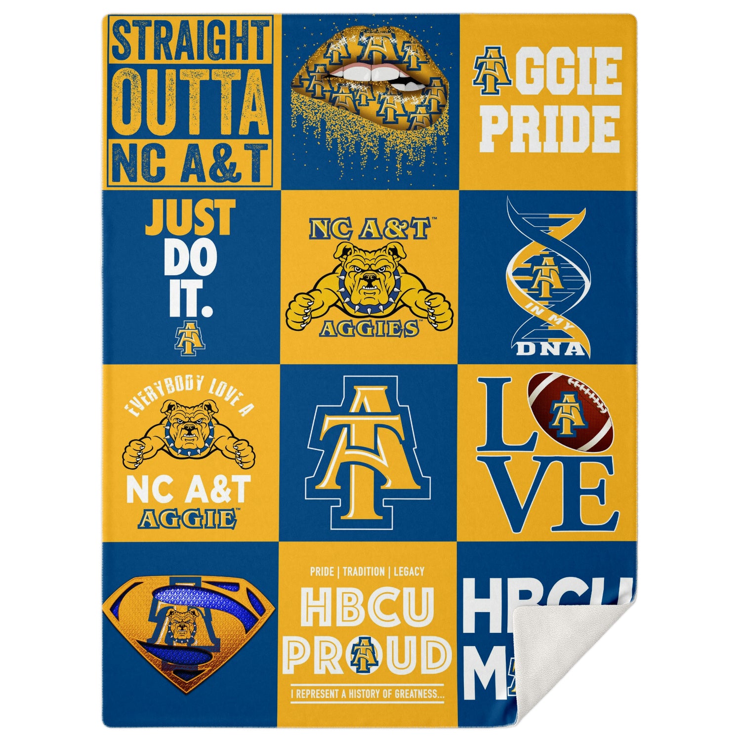 NC A&T Aggies Blanket