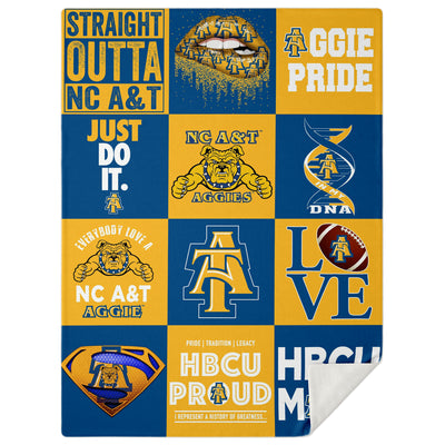 NC A&T Aggies Blanket