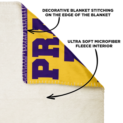 PVAMU Panthers Microfleece Blanket