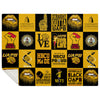 Uapb microfleece blanket v918