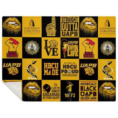 Uapb microfleece blanket v918