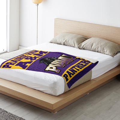 PVAMU Panthers Microfleece Blanket