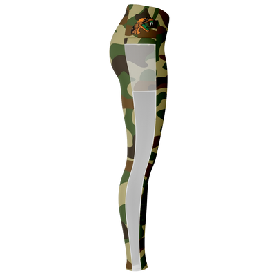 Famu Camo Mesh Pocket Legging