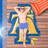 NC A&T Aggies Beach Towel v4537