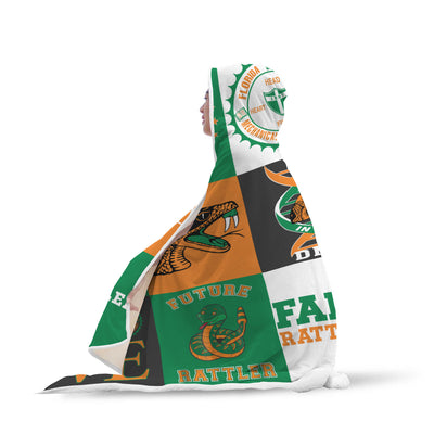 Famu Rattlers - Hooded Blanket