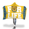 NCAT For Life - Yellow Hooded Blanket