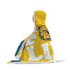 NCAT For Life - Yellow Hooded Blanket