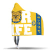 NCAT For Life - Yellow Hooded Blanket