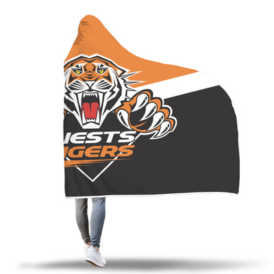 Tigers Hooded Blanket